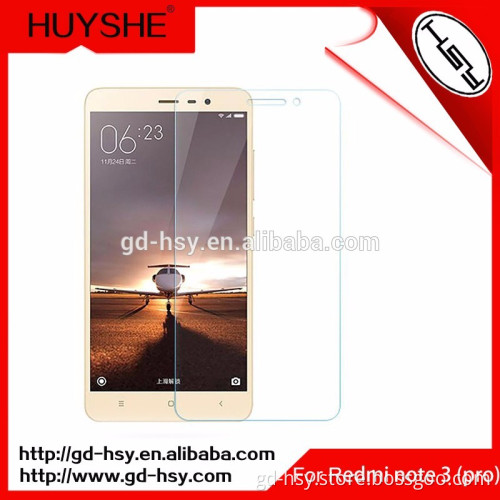 Mobile phone accessories Wholesale Best 2.5D 9H Hardness Tempered Glass Screen Protector for Xiaomi Redmi Note 3